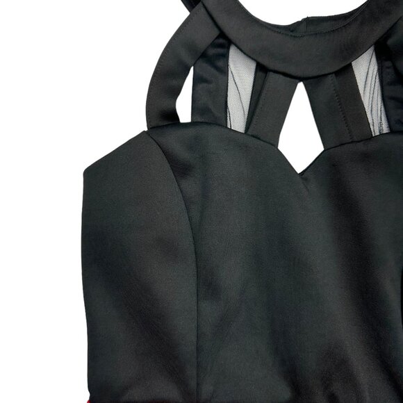 Midnight Doll Sleeveless Mini Dress (9) - Picture 4 of 12